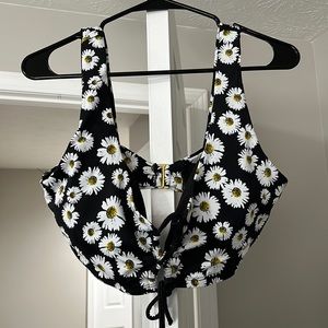 Two piece daisy bikini